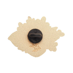 Turn a New Leaf Enamel Pin  -  Erstwilder  -  Quirky Resin and Enamel Accessories