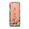 Groovy U.V. Enamel Key Ring