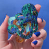 Blue Blood Brooch