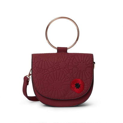 Erstwilder Poppy Field Saddle Bag BA0011-1000