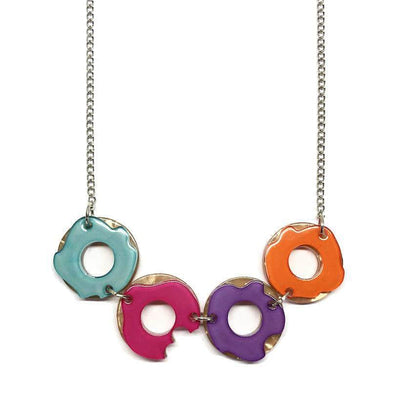 Erstwilder Sugar Bagel Bunch  Necklace N5936-9201