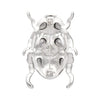 Nature's Noel Stone Set Crystal Brooch  -  Erstwilder  -  Quirky Resin and Enamel Accessories