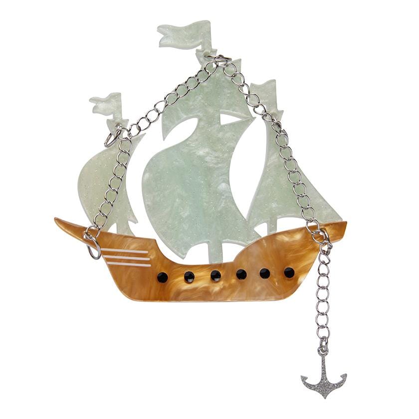 Erstwilder Meeting the Merfolk Brooch BH3895-3290