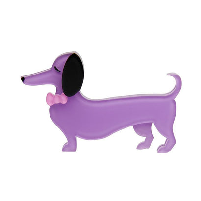 Erstwilder Spiffy the Sausage Dog Brooch BH4013-5000