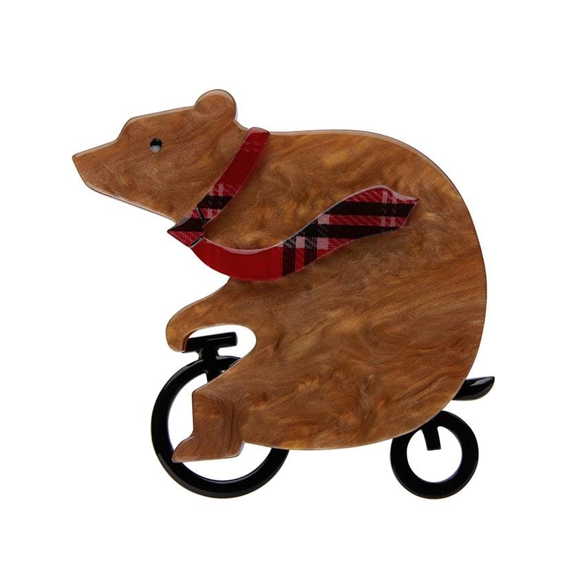 Grouchy Bear Brooch Erstwilder