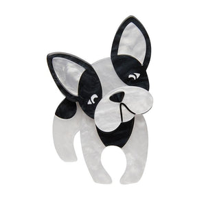 Erstwilder Fabian the French Bulldog Brooch BH5272-7080