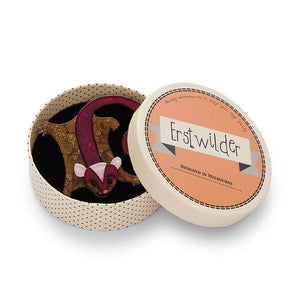 Erstwilder Saba Sweet Sugar Glider Brooch BH5378-8050
