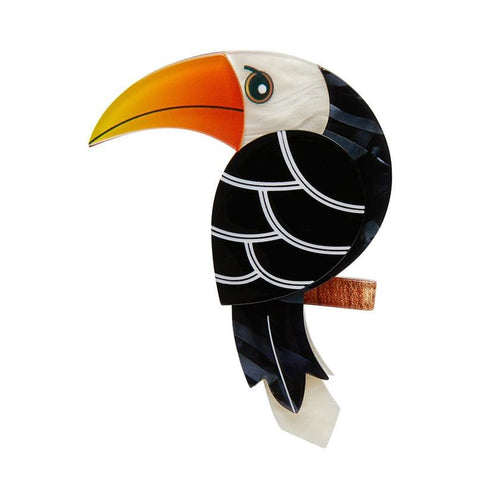 Erstwilder Terence Toucan Bird Brooch, Bird Brooch  NWT Erstwilder Terence Toucan main image 1