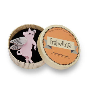 Erstwilder Pigs Can Fly Brooch BH5595-2182