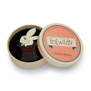 Erstwilder Trixie Bunny Honey Brooch BH5649-7080