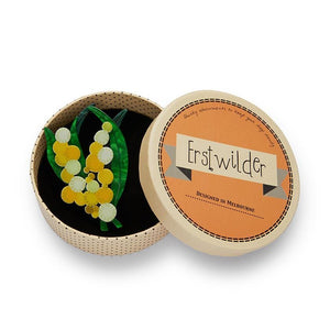 Erstwilder Woven Wattle Brooch BH5762-4060