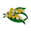 Erstwilder Woven Wattle Brooch BH5762-4060