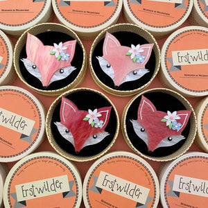Erstwilder Flora Fox Face Brooch BH5908-6380