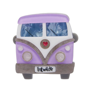 Erstwilder Vagabond Wheels Brooch BH5941-5080