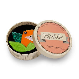Erstwilder Peak-a-saurus Rex Brooch BH5993-6140