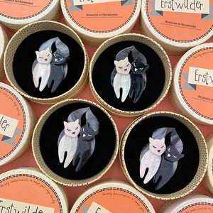 Erstwilder The Lovecats Brooch BH6007-8070