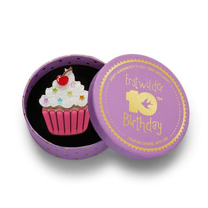 Erstwilder Cherry on Top Brooch BH6018-2080