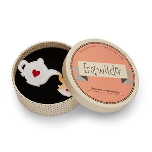 Erstwilder Rosy Lee Brooch BH6033-8010