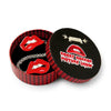 Double Feature Lips Double Brooch