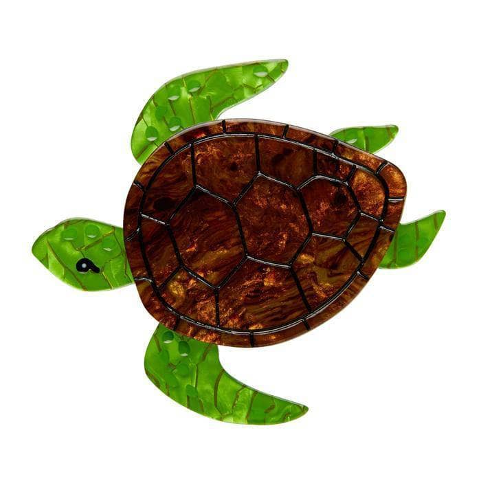Erstwilder Michelle Sea Turtle Brooch BH6639-9040