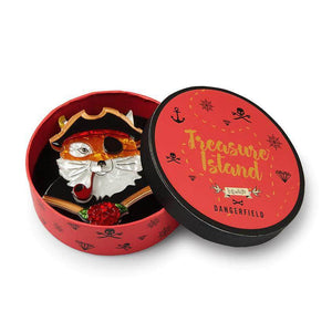 Erstwilder The Cunning Captain Fox Brooch BH6643-6170