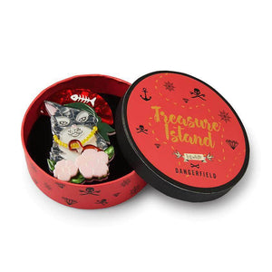 Erstwilder Feline First Mate Cat Brooch BH6644-7110