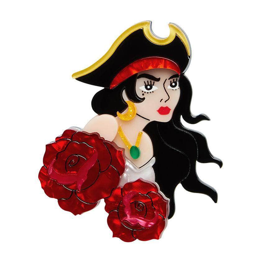 Erstwilder Charlotte of the Sea Pirate Brooch BH6647-1070