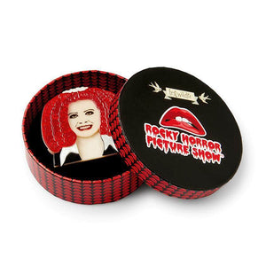 Erstwilder Mercurial Magenta Brooch BH6658-1081