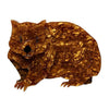 Pot-Belly Patrick Wombat Brooch