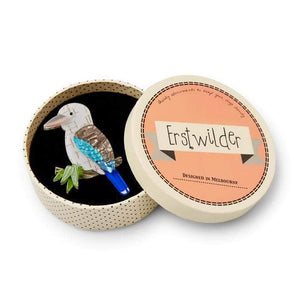 Erstwilder No Laughing Matter Kookaburra Brooch BH6664-8030