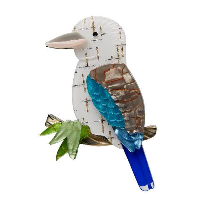 Erstwilder No Laughing Matter Kookaburra Brooch BH6664-8030