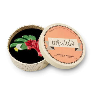 Erstwilder Bouncing Botannical Flower Brooch BH6665-4020