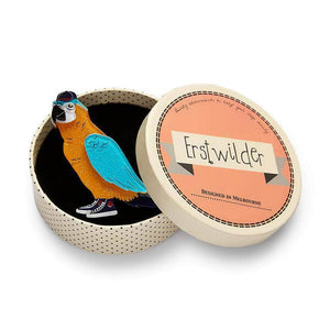 Erstwilder Corey the Macaw Brooch BH6673-6030