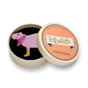 Sara the Capybara Brooch