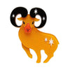 Aries the Achiever Brooch