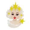 Virgo the Visionary Brooch