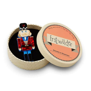 Erstwilder Tiny Tin Soldier Brooch BH6702-1030