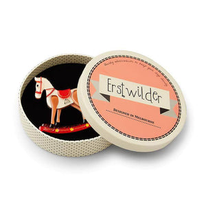 Erstwilder Rocking Reminiscence Horse Brooch BH6706-9010
