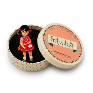 Erstwilder Bendy Wendy Doll Brooch BH6707-1092