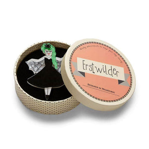 Erstwilder Kiss of the Spider-Woman Brooch BH6741-4070