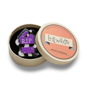 Erstwilder Neitherworld Tombstone Brooch BH6745-5080