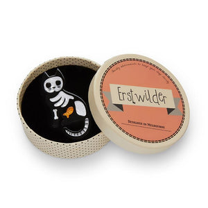 Erstwilder Tabby Tombstone Brooch BH6748-8070