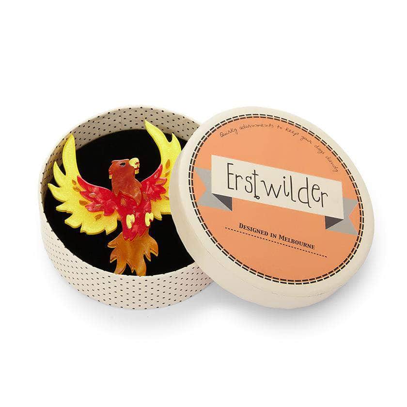 Erstwilder Fiery Fawkes Brooch BH6776-6010