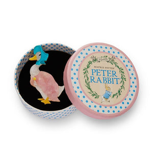 Erstwilder Jemima Puddle-Duck Brooch BH6779-2030