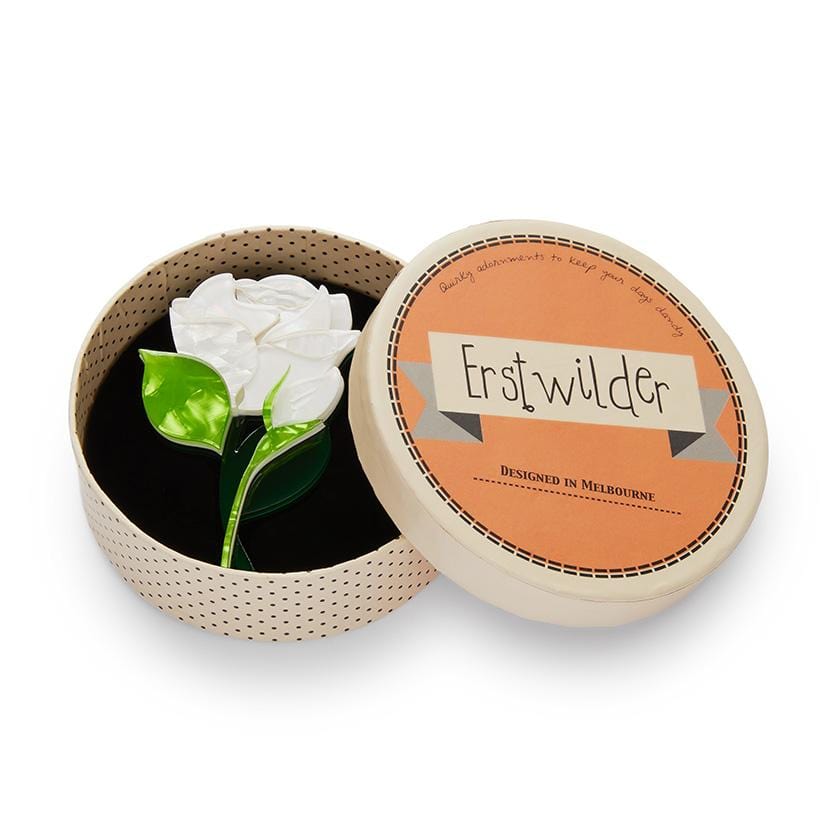 Erstwilder Budding Romance Rose Brooch BH6792-8040