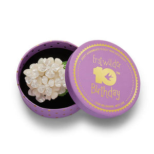 Erstwilder Heartfelt Hydrangea Brooch BH6793-8100