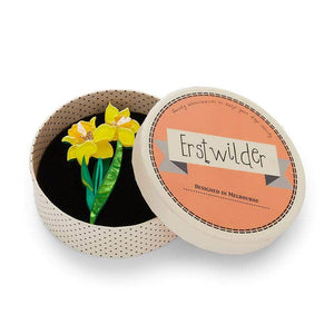 Erstwilder Garden Goddess Daffodil Brooch BH6794-6040