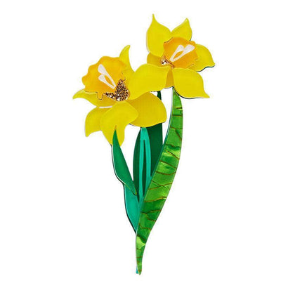Erstwilder Garden Goddess Daffodil Brooch BH6794-6040
