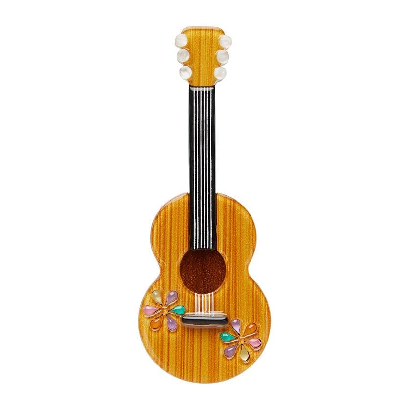 Erstwilder Flamenco Guitarra Brooch BH6821-9100