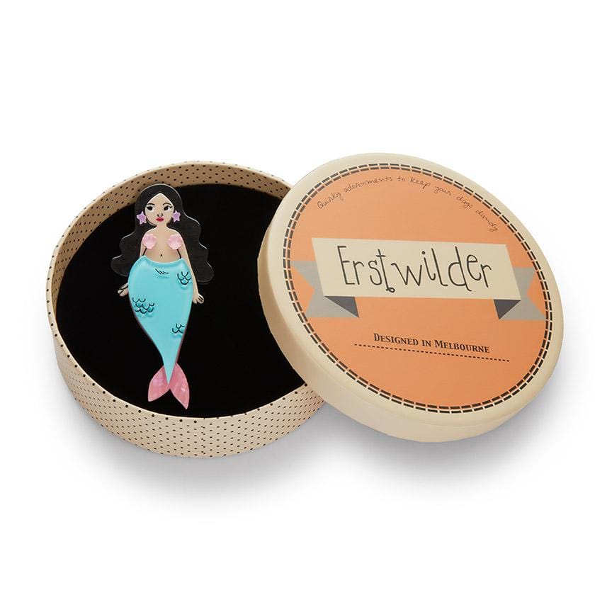 Erstwilder Just Add Water Mermaid Brooch BH6832-4381